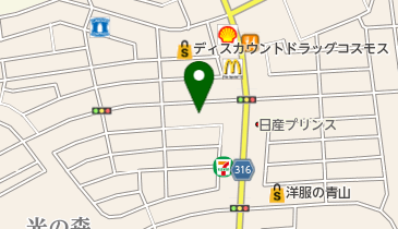 たぶち内科循環器科の地図画像