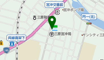 かじやま内科循環器科の地図画像