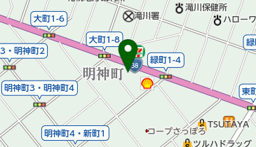 そらち乳腺・肛門外科クリニックの地図画像