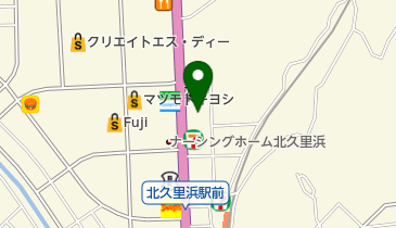あきやま医院の地図画像