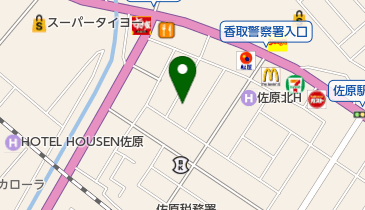 越川クリニックの地図画像