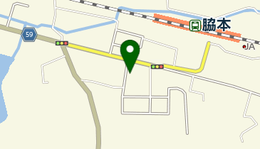 脇本クリニックの地図画像