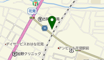 はなみ眼科医院の地図画像