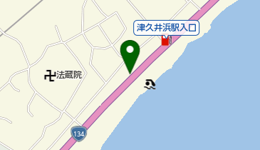 津久井浜整形外科の地図画像