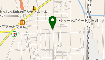 森田内科医院の地図画像