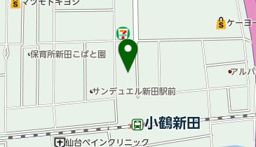 新田東クリニックの地図画像
