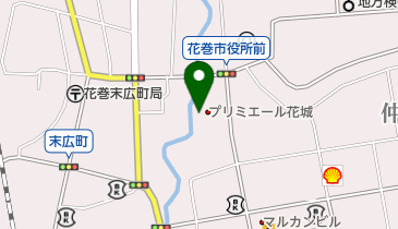 花城循環器クリニックの地図画像