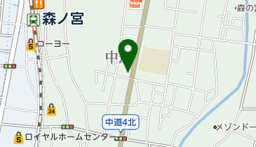 長原耳鼻咽喉科の地図画像