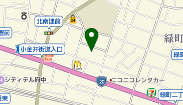 ミドリクリニックの地図画像