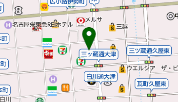 クリニック ビザリアの地図画像