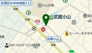 武蔵小山メンタルクリニックの地図画像