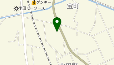 岡山内科・消化器科クリニックの地図画像