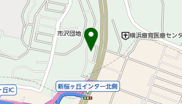 新緑脳神経外科の地図画像