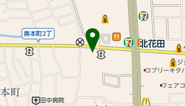 重田メンタルクリニックの地図画像