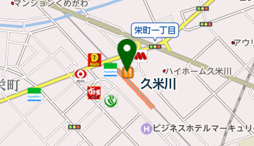 レインボー眼科の地図画像