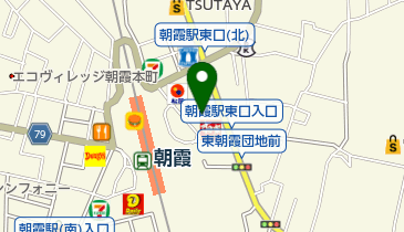 朝霞駅東口 たんば内科クリニックの地図画像