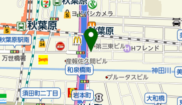 秋葉原駅クリニックの地図画像