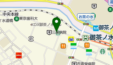 三楽病院附属生活習慣病クリニックの地図画像