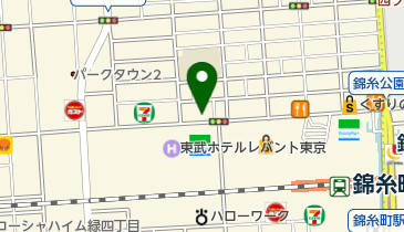 ローズマリー肛門・胃腸内科クリニックの地図画像