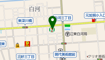 清澄白河ファミリークリニックの地図画像