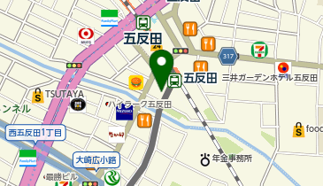 五反田医院の地図画像