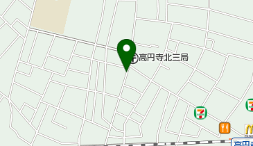 高円寺同愛診療所の地図画像