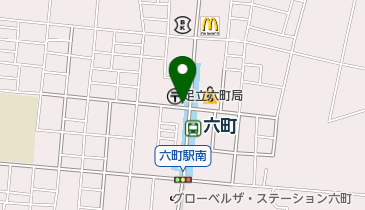 六町駅クリニックの地図画像