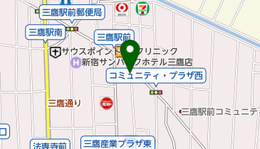 施無畏クリニックの地図画像