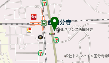 小松崎皮膚科クリニックの地図画像