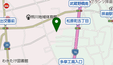 桂川内科医院の地図画像