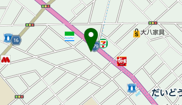 沖中眼科の地図画像