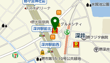 にいがわクリニックの地図画像