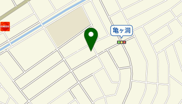 亀が洞皮フ科の地図画像