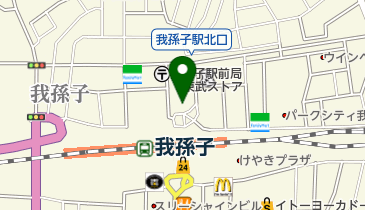 あびこ小児科の地図画像