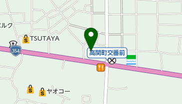 心療内科クリニック華の地図画像