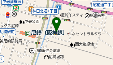 にしかわクリニックの地図画像