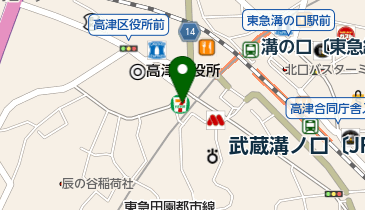 もぎたて耳鼻咽喉科の地図画像
