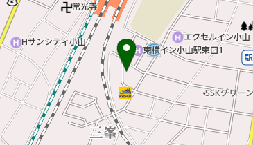 小山美容形成外科の地図画像