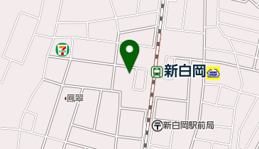 ゆりのき皮膚科形成外科の地図画像