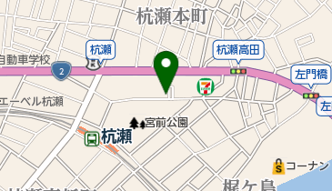 高橋内科の地図画像