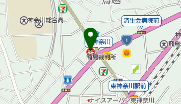 神奈川レディースクリニックの地図画像