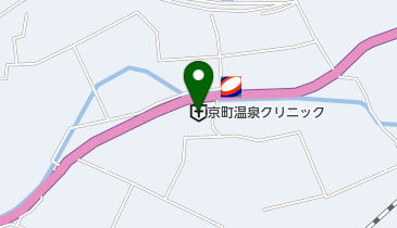 京町温泉クリニックの地図画像