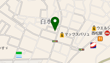 てらした耳鼻咽喉科の地図画像