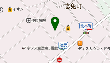 こば泌尿器科・皮フ科クリニックの地図画像