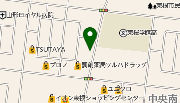 ひかり皮膚科の地図画像