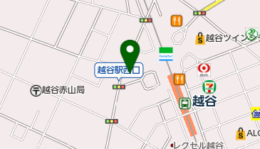 越谷こころクリニックの地図画像