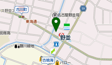 はっとり耳鼻咽喉科の地図画像