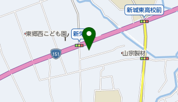 米田内科の地図画像