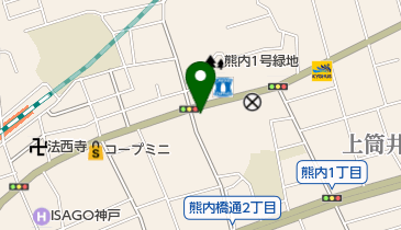 にしはらクリニックの地図画像