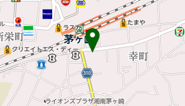 相州メンタルクリニック茅ヶ崎の地図画像